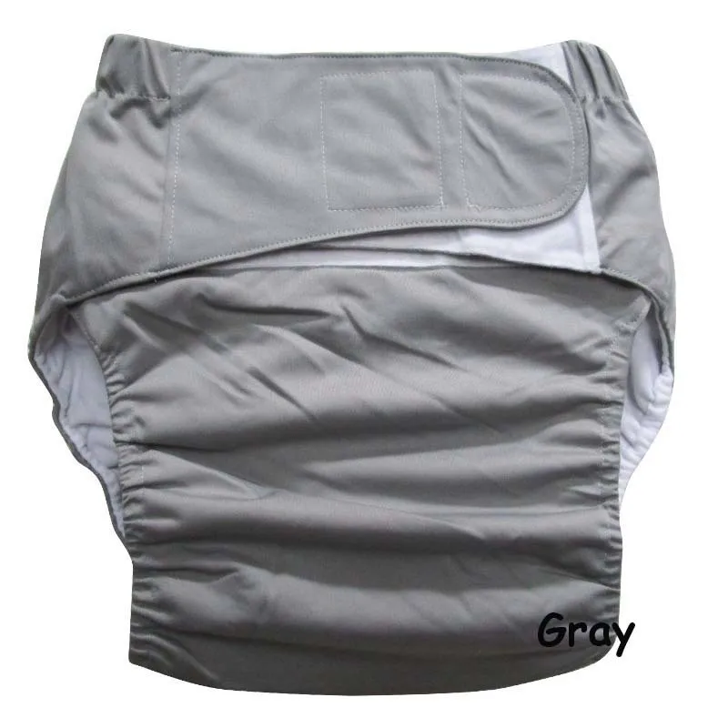 Couche adulte réutilisable pour personnes âgées et handicapées manteau en Tpu réglable de très grande taille pantalon d'incontinence imperméable Undeweard30 29510087