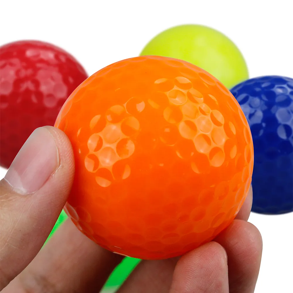 1 balles de golf de couleur pour la pratique du mini practice