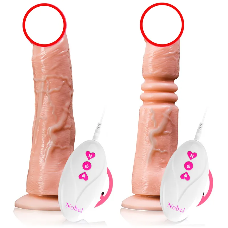 Xvleps Ricarica Altalena Telescopica Riscaldamento Simulazione Pene Masturbazione Femminile Vibratore Prodotti erotici sexy adulti