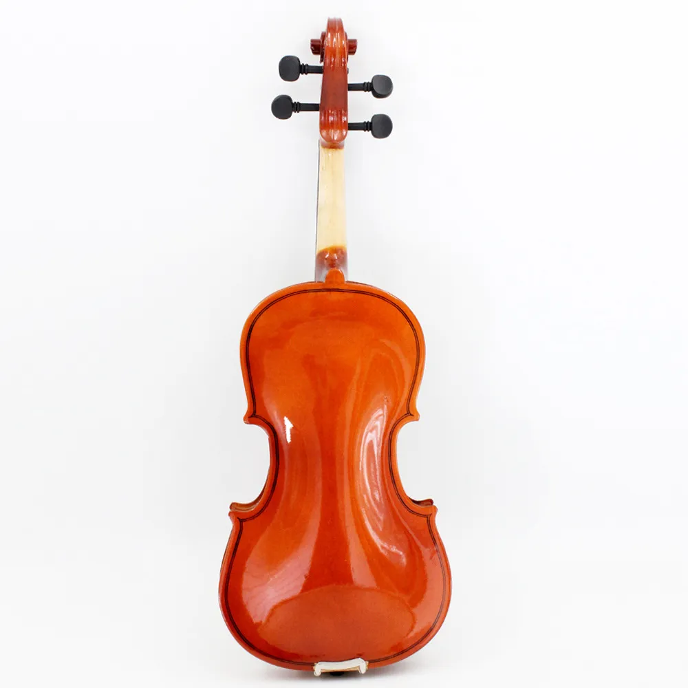 Violon de couleur naturelle instrument en bois de tilleul violon 4/4 gamme complète violon professionnel adulte et enfant de haute qualité 4/4