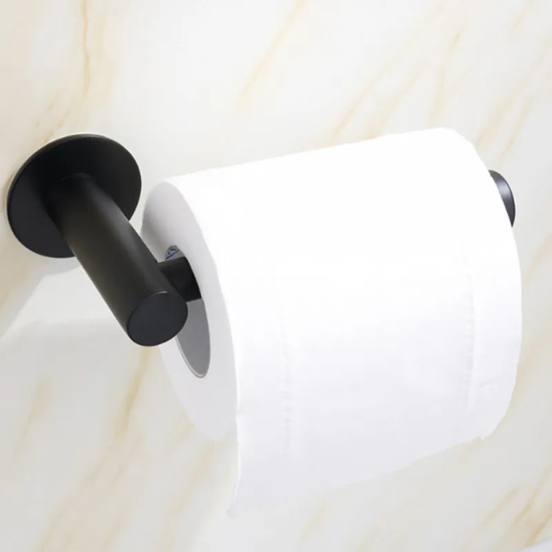 Support mural de toilette porte-papier en acier inoxydable salle de bains cuisine rouleau accessoire tissu serviette accessoires supports 220809