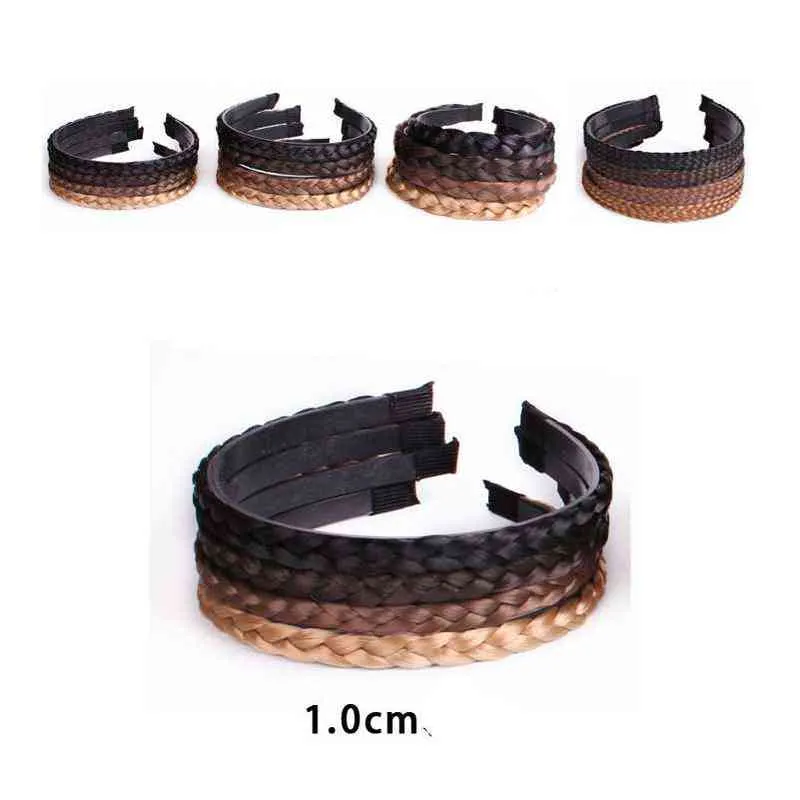 Tandeded Antislip Hoofdbanden 1 / 1.5 / 1.8 CM Mode Vrouwen Twist Haarbanden Verstelbare Hoofdband Hoofddeksels Meisjes Vlecht Haaraccessoires AA220323