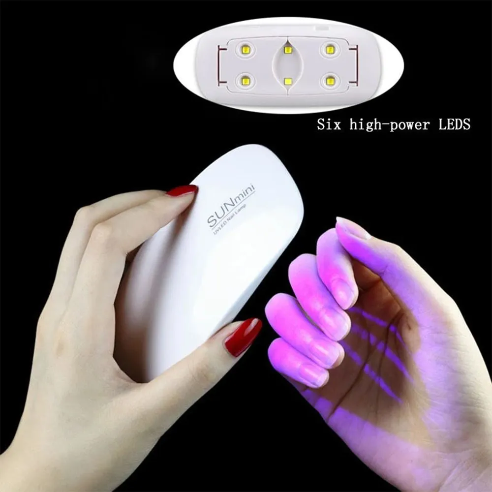 Mini séchoir de gel UV de lampe à ongles 5W