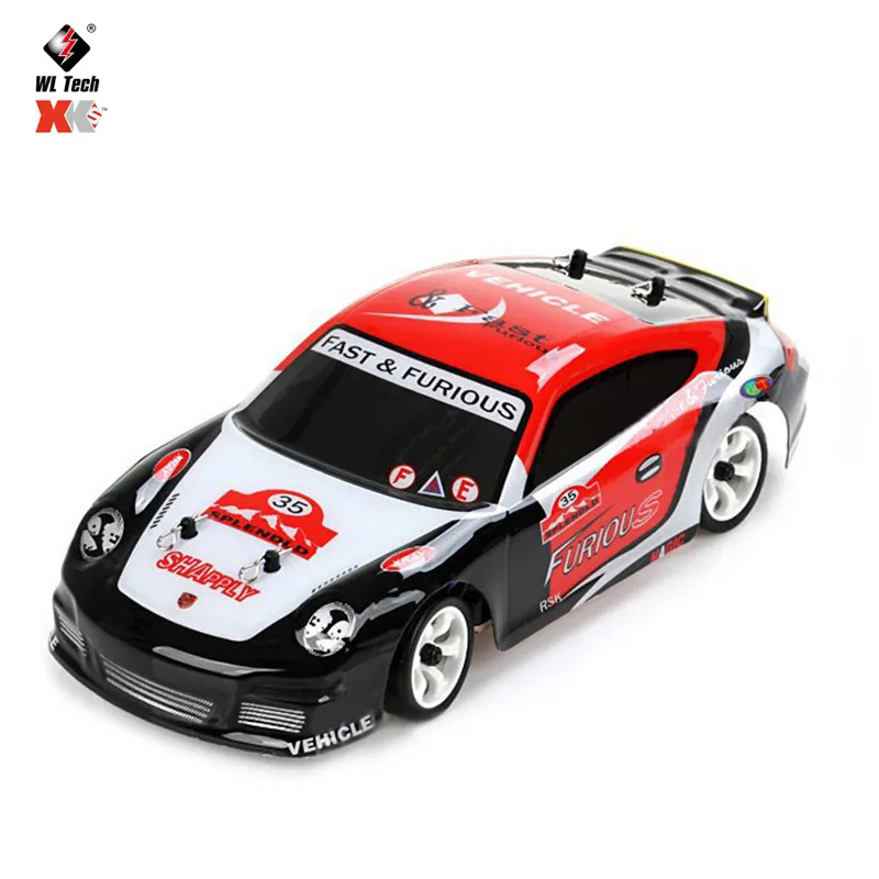 C6 Автомобиль с дистанционным управлением RC Racing Cars Mini Cool Drift Car для взрослых 2.4G 4WD 30km/h RTR Boy Toy Kid Gift 1-28 Scale Alloy шасси Взрывозащищенный ПВХ Car-shell EPP Bumper