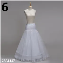 9 Style Partihandel 6 Hoops Bridal Wedding Petticoat Marriage Gaze Kirt Crinoline Oderskirt Wedding Accessories Jupon Sxjun10