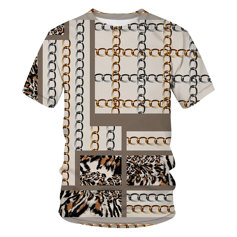 유럽 ​​크기의 남자 tshirt 3d 럭셔리 바로크 스타일 프린트 남자 브랜드 T 셔츠 패션 남자 짧은 소매 아이 tshirt 도매기 220526