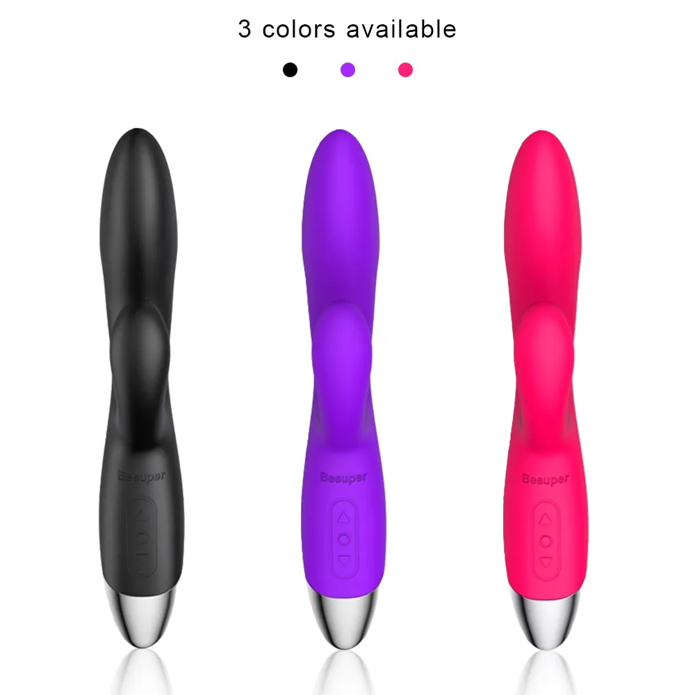 OLO Rabbit Vibrator Dildo G-spot Massage Vrouwelijke Masturbatie Vagina Clitoris Stimulator 9 Modus Volwassen sexy Speelgoed voor vrouw