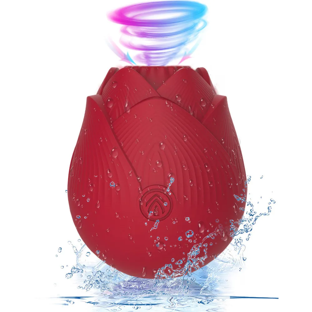 Oral sugande rosvibrator 9 hastigheter vibrerande kärlek ägg sexiga leksaker för kvinnor vagina nippel klitoris stimulator kvinnlig onani