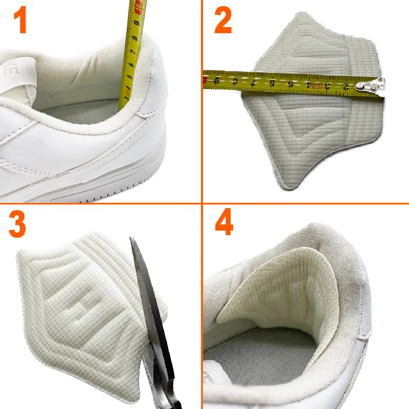 Wkładki Patch Obcass Wals do sportowych butów tylna naklejka do regulowanej wielkości stóp przeciwzury poduszka poduszka wkładka wkładka 220713