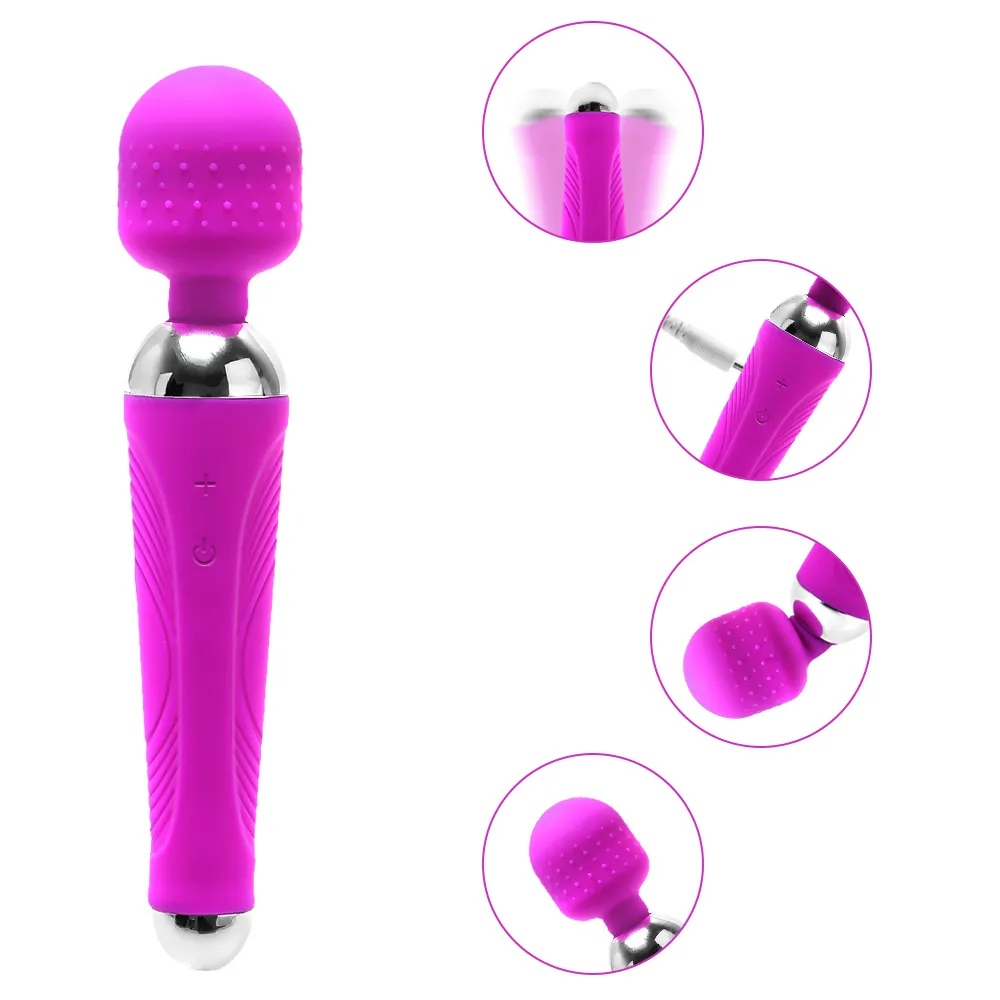 OLO puissant vibrateur sexy jouets pour femme baguette magique G Spot masseur Clitoris stimulateur femme masturbateur produits pour adultes