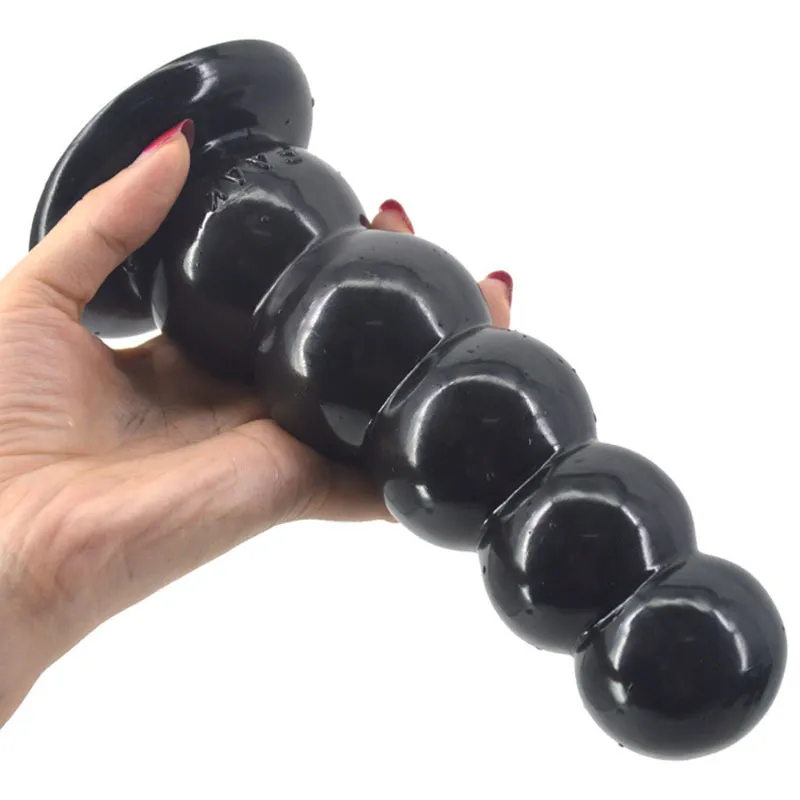 5 бусин Огромный анальный дилдо силиконовый штекер длинный пенис для взрослой сексуальная игрушка для женщин мужчина гей мастурбация женские эротические игрушки