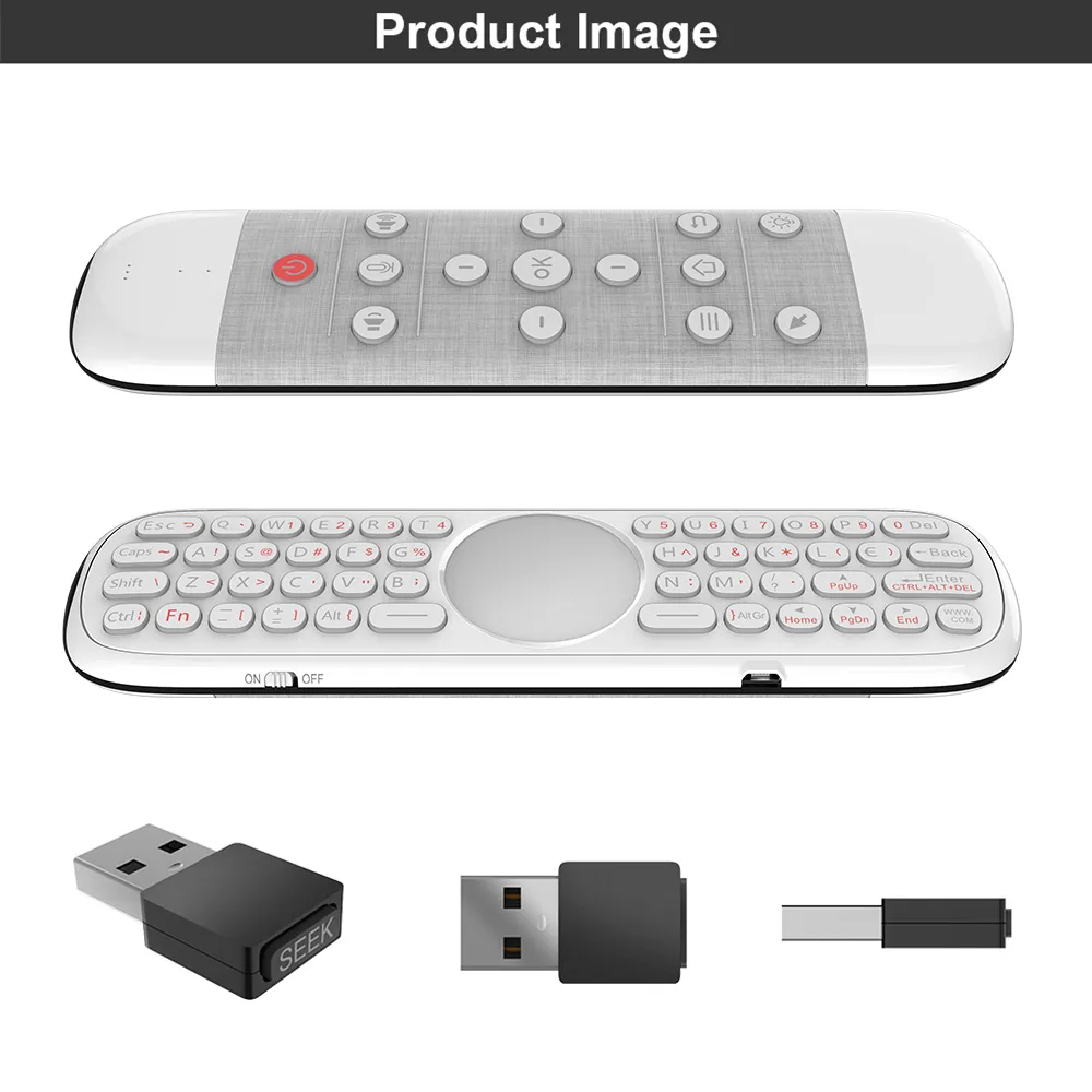 S40 Sesli Uzaktan Kumanda 2.4G Kablosuz Mini Klavye IR Öğrenim Air Fare Gyros Android TV Kutusu H96 Google Assistant W2