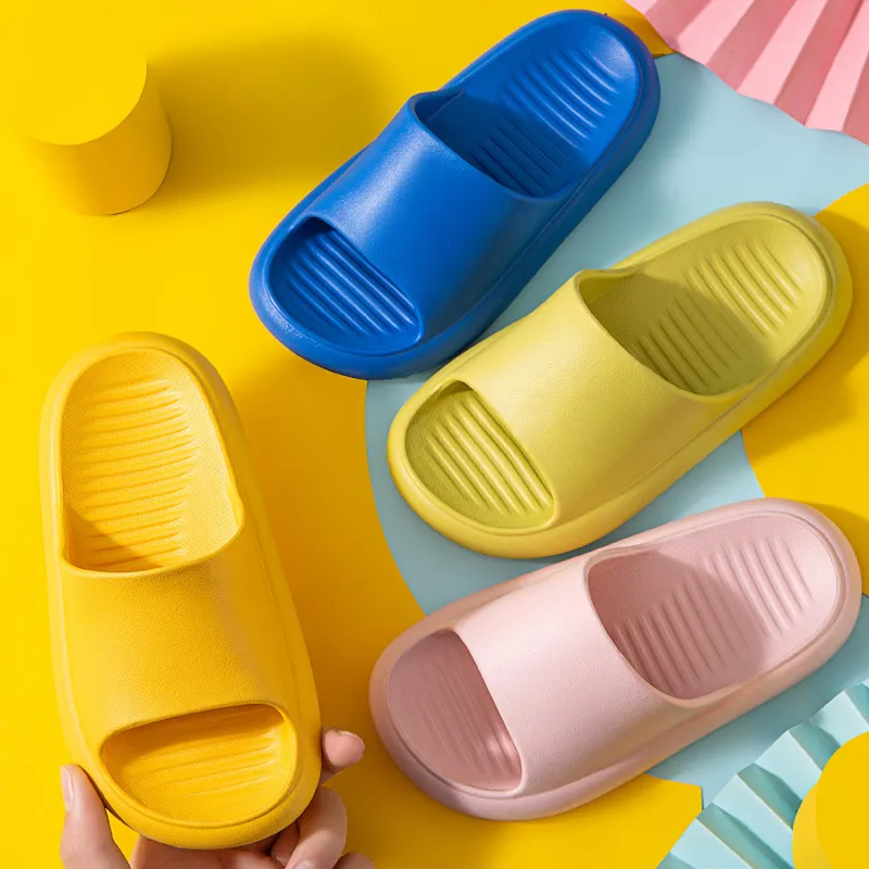 Kinderlippers schoenen zomer badkamer strandschoenen kinderen jongens meisjes meisjes baby zachte zool antislip 220701