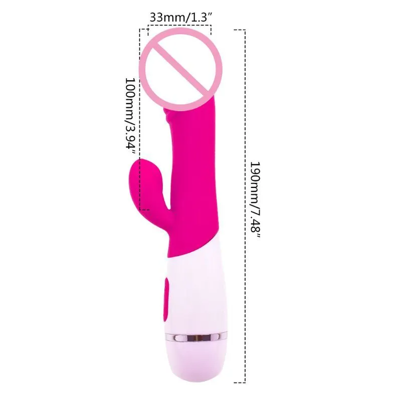 K5DF 10 Frequency Rabbit G Spot Vibrator Heating Stimumator Rechargeable Massager Adult sexy Toy for Women Couples