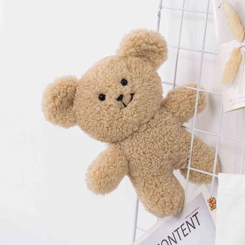 Pc cm mooie teddybeer pluche speelgoed kawaii magere mond hanger gevulde zachte poppen cartoon verjaardagscadeau voor baby j220704