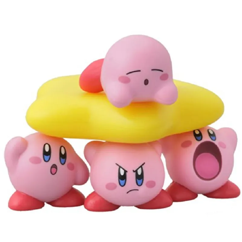 set Figure Mini Kawaii Kirby Collection Boys Girls Dziewczynki zabawki