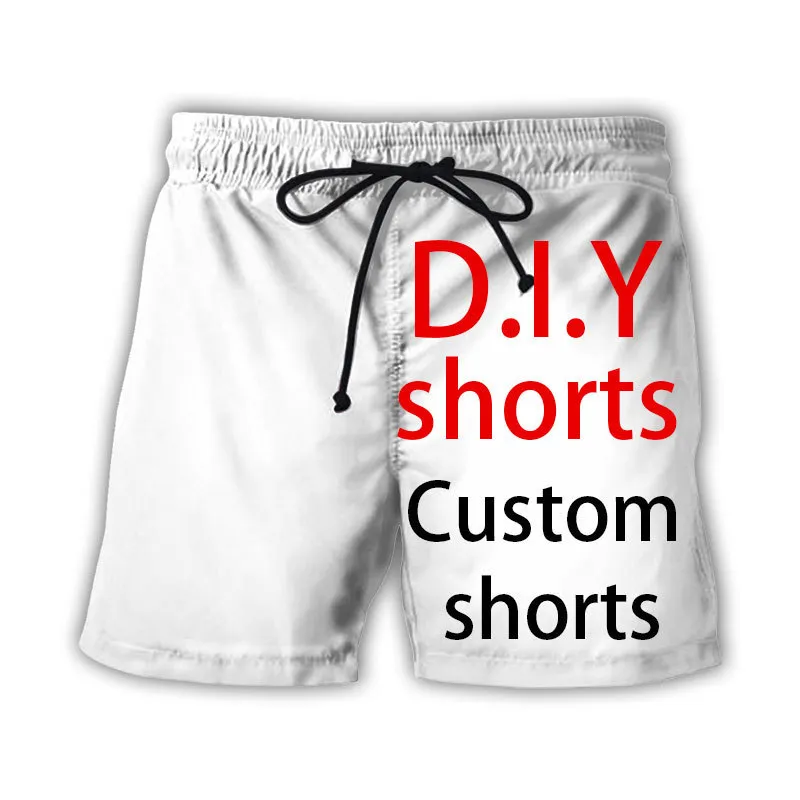 DIY Custom Design Your Wome Pictures Shorts 3D Печать Летняя пляжная уличная одежда, люди быстрые сухой каникул.