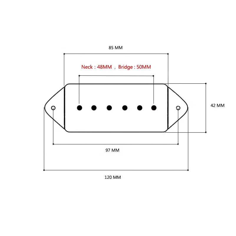 Alnico Pickup Voor Jazz Gitaar elektrische gitaar