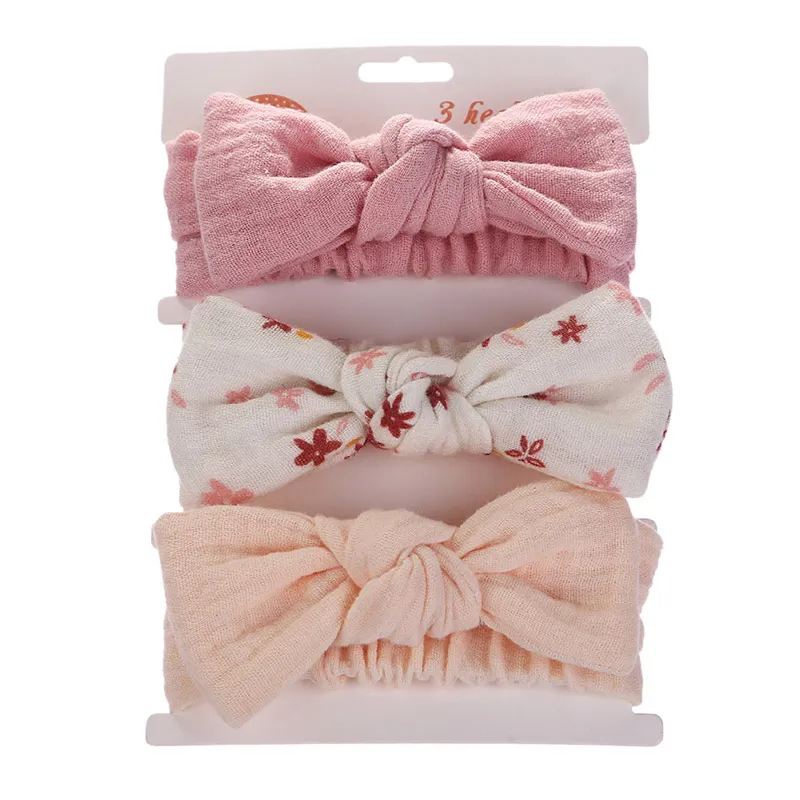 Summer Baby Girl Headsds Mite Bow