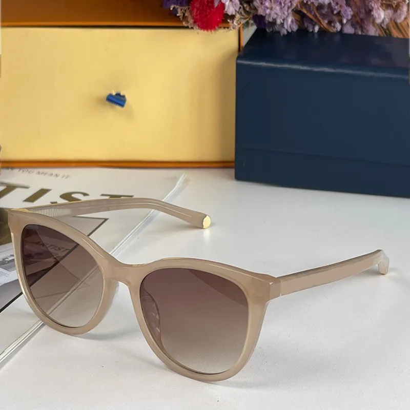 My Monogram Light Cat Eye Sunglasses Z1657 Iconic Design offre un nouveau style plus mince et surdimensionné parfait pour le quotidien portable ST257I