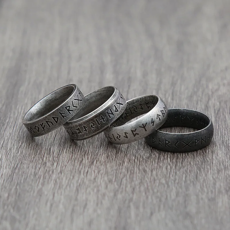 Винтажное викинговое кольцо из нержавеющей стали скандинавской один для мужчин женские женщины амулета модные украшения никогда не исчезают 220719