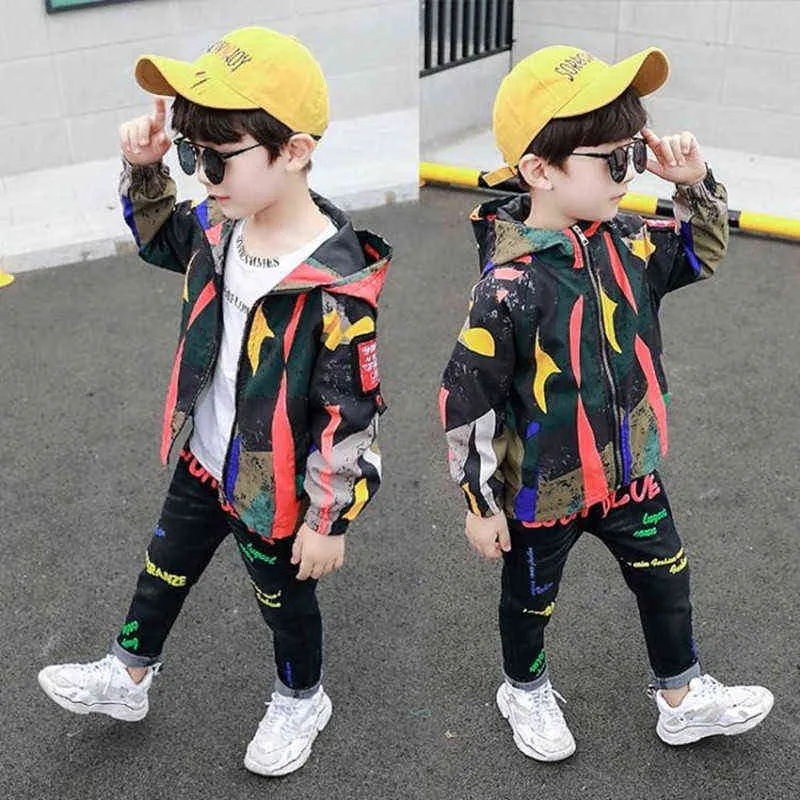 2021 Детские куртки для мальчиков, детская платка детская куртка для мальчиков, мода детская одежда, витрина с капюшоном J220718