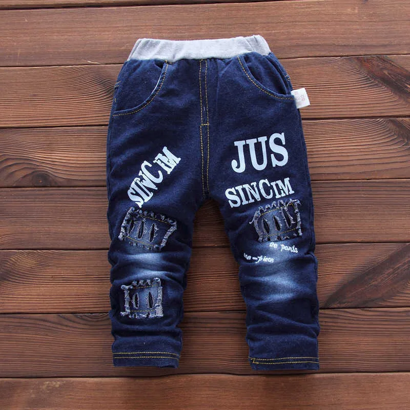 Детский комплект из 3 предметов, мягкая джинсовая куртка для маленьких мальчиков, костюм, футболка, джинсы, штаны, комплект одежды, осенняя детская одежда3417777