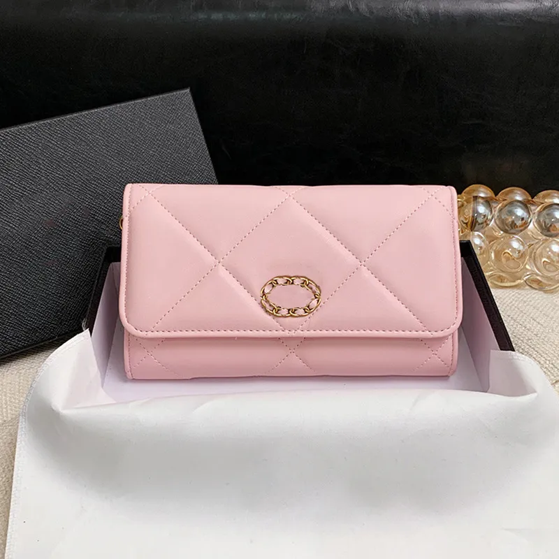 Розовый кошелек sugao, дизайнерский роскошный кошелек из натуральной кожи, высококачественный принт с цветочным принтом, мужские и женские кошельки, сумки-клатчи и кошелек201Y