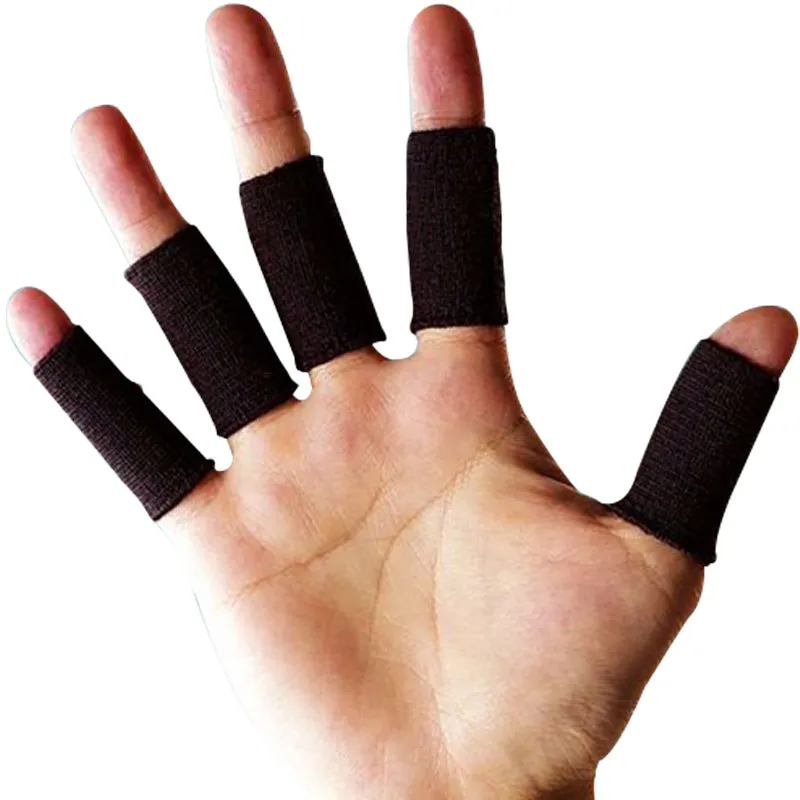 esnek spor parmak kolları artrit destek parmak koruyucusu açık basketbol voleybol parmak koruma