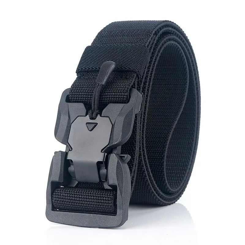 Belts Official Genuine Tactical Belt Quick Release Magnetic Buckle Military Soft Real Nylon Sports Accessories309I