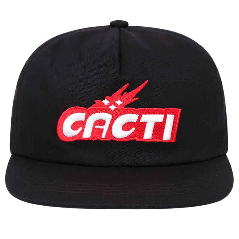 Designer fit camionneur paille cowboy chapeau homme femme femme brodée cacti hip hop ins pop basball casse extérieur commerce européen américain joint plat 6986195