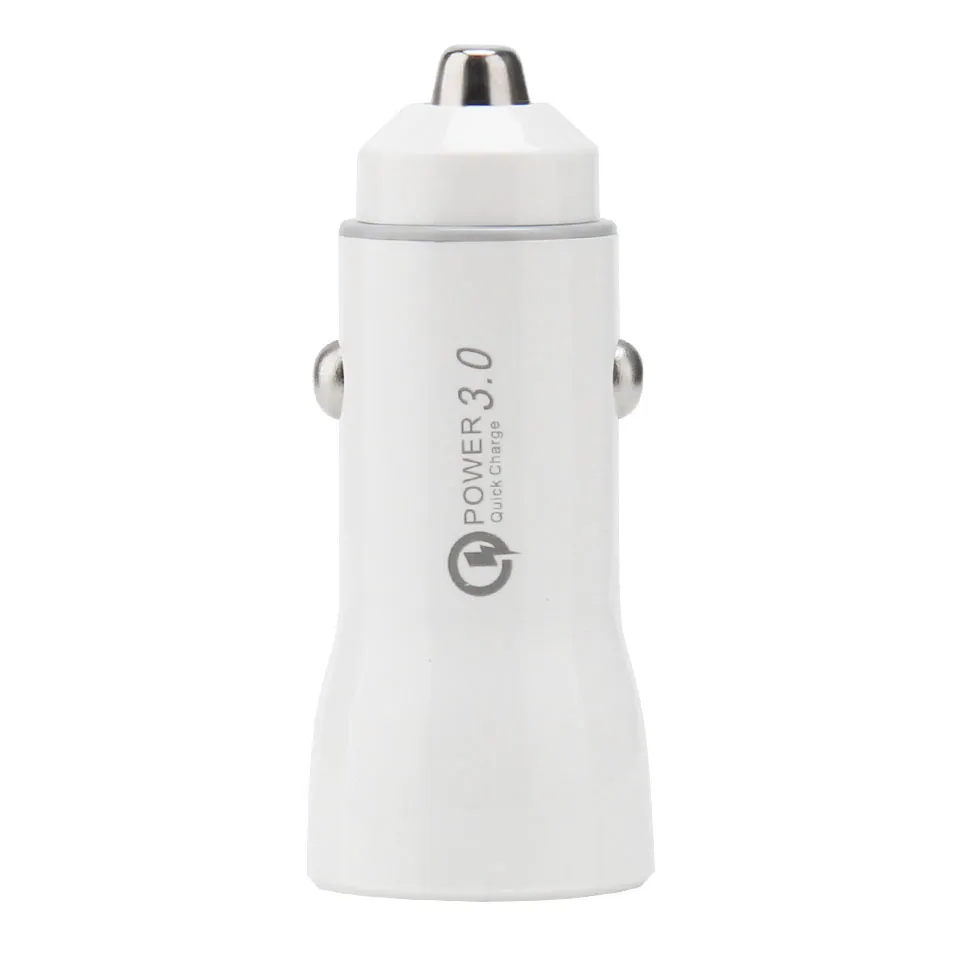 Caricabatteria auto USB PD da 36 W a 2 porte QC 3.0 Ricarica rapida adattatore di ricarica telefono cellulare Huawei Xiaomi Samsung