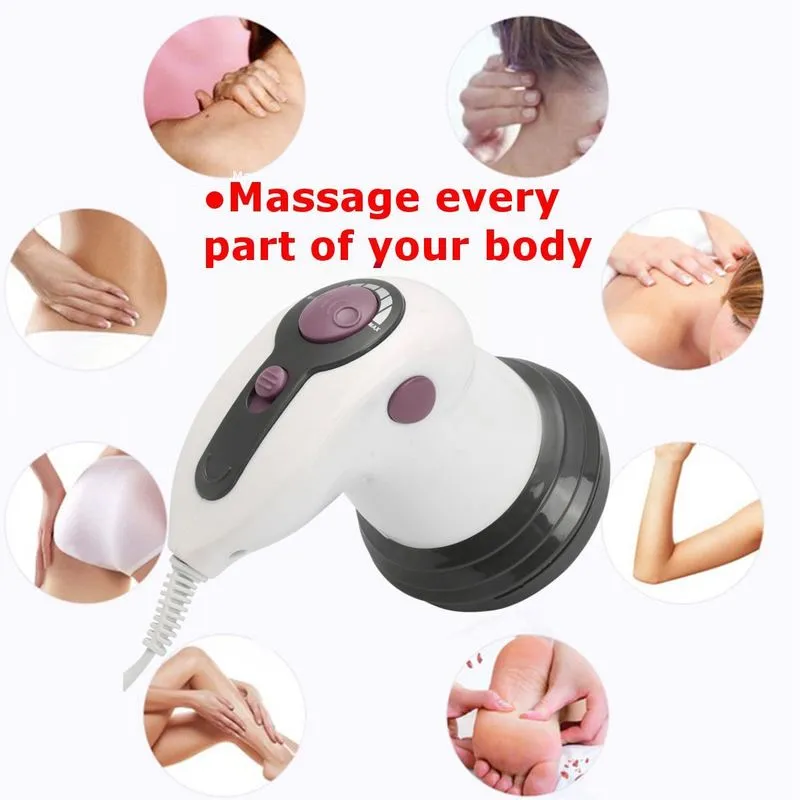 Masseur de corps électrique minceur Machine Anti-cellulite Massage femmes/hommes corps complet mince Relax outil professionnel rouleau 220408
