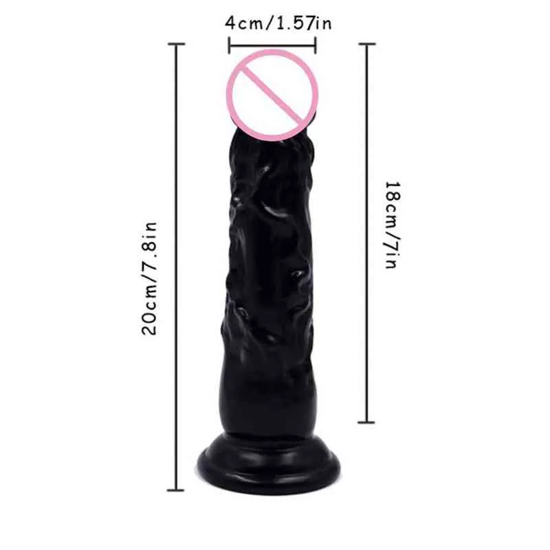 Nxy Dildo Simulazione Pene di cristallo trasparente Femmina Divertimento adulti Masturbatore Prodotti del sesso Uovo che salta Vibratore AV 0316