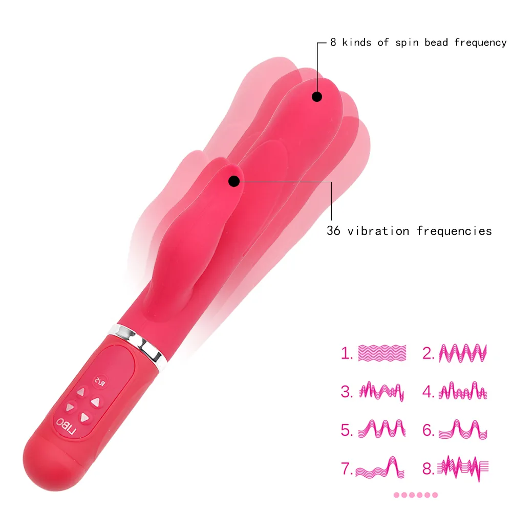 Clitoris estimulador vibrador vibrador g massagem vaginal brinquedos sexy para mulher rotação telescópica AV Stick Transfer Wand Wand