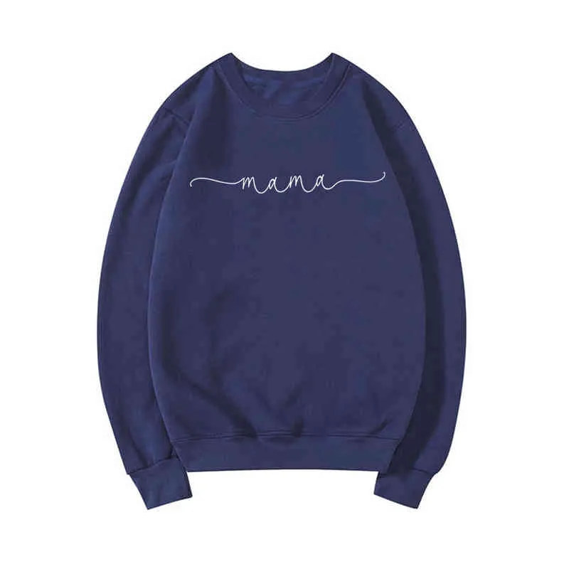 Mama sweatshirt mama cadeau zwangerschap aankondiging top hoodie nieuwe moeder cadeau vrouwen lange mouw sweatshirts grafische hoodies vrouwelijk y220810