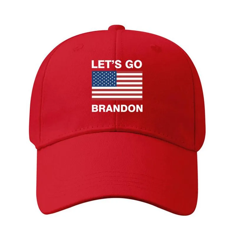 Gidelim Brandon Beyzbol Kapağı Gorras Partisi Snapback Caps Sport Bonnet Güneş Açık Casquette Balık Yaz Günlük Hip Hop Baskılı Kış