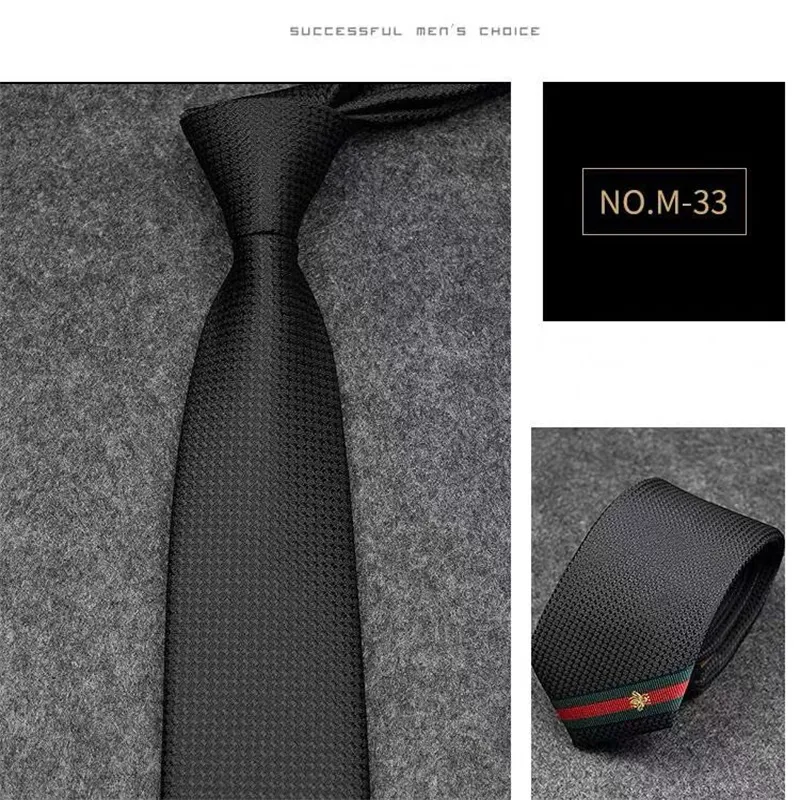 22SS varumärke män slipsar 100% silke jacquard klassisk vävd handgjorda slips för män bröllop casual and business nack slips 88186u