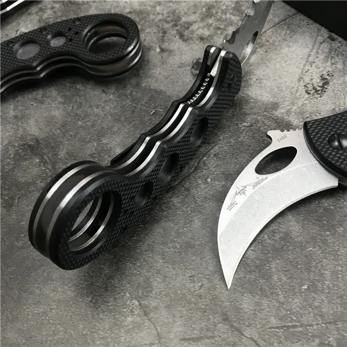 Emerson Karambit BT Floding Knife D2 Blade kamp dış mekan Taktik Taşıma EDC Bıçakları