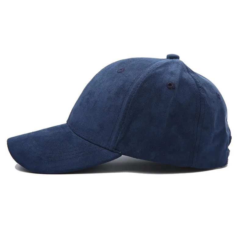 Casquette de baseball solide femmes été automne Gorra Street Hip Hop s chapeaux en daim pour dames noir gris 220513