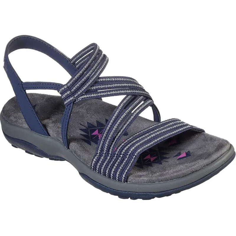Sandal Summer Comfort Sone Sole Sapatos de praia plana Elastic Fabric Cedas casuais s fechadas 220607