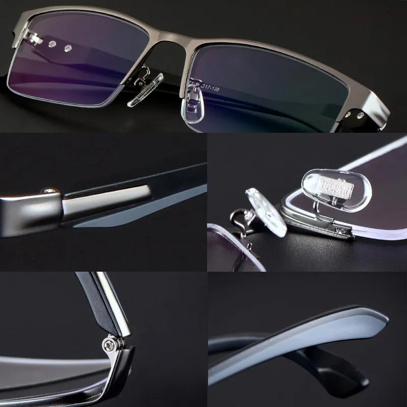 Occhiali da sole Eyewear TR90 Tecutite in titanio Filtro bloccante della luce anti -blu riduce la tensione degli occhi digitale Clear Regular Farme F3098