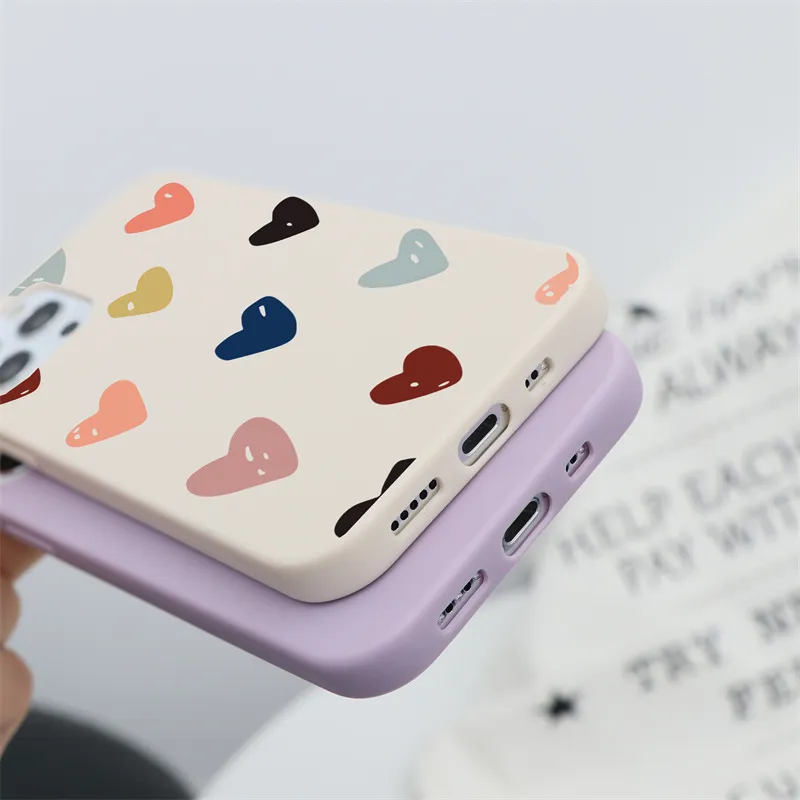 Xiaomi Poco X3 NFC F3 Mi A3 10T 9T Redmi Note 10 9 8T 8 7 5 Pro Lite 9S 9a 7a Love Bear Phone Cover Cover FundaのソフトTPUケース