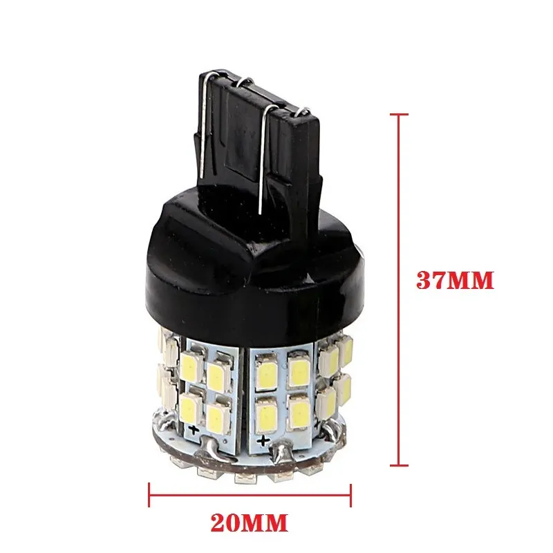 Nouveau 12V Super Bright T20 7440 7443 1156 BA15S 1157 Bay15d P21 / 5W 50SMD 1206 3020 50 Led SMD Feu De Frein De Voiture Clignotants Lampes