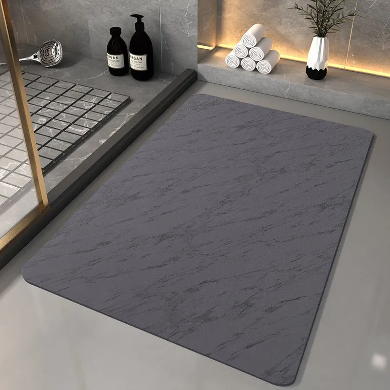 Icke-halkbadmattor Superabsorberande dusch Badrummattor mjuka toalett golv diatom lera mattor för hemmamodstränder mat 220504