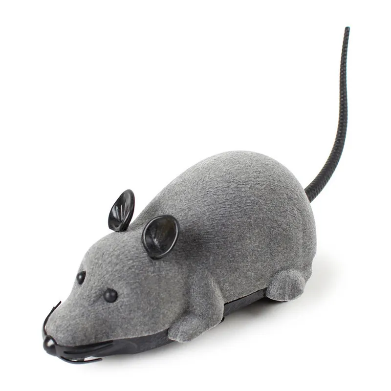 RC engraçado sem fio eletrônico controle remoto rato rato animal de estimação brinquedo para crianças presentes brinquedo brinquedo gota 220418