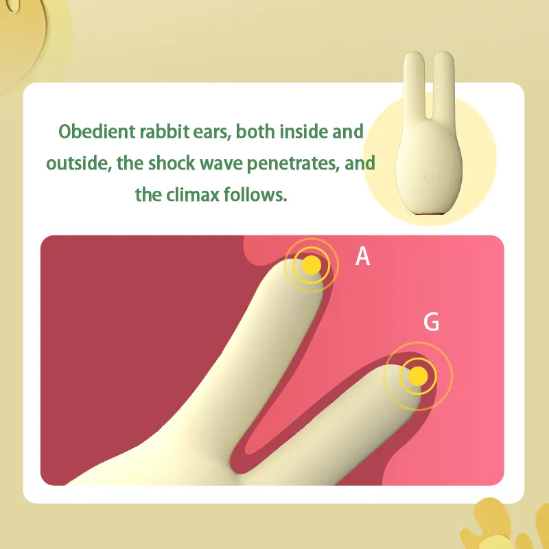 Lilo Tavşan Vibratör G-Spot Masssage Seksi Oyuncaklar Kadınlar Meme Kelepçesi Klitoris Vajina Stimülatörü Kadın Mastürbatörü