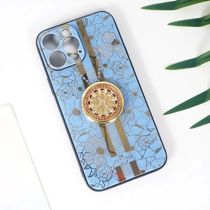 Case Mobile Phone Comple Sun Flower Diamond Cover Clet Woman Case for iPhone13 13Promax 12 Pro Max 12 11 7 8 Plus Silicone Material أحدث حالة حامل أزياء على طراز أزياء