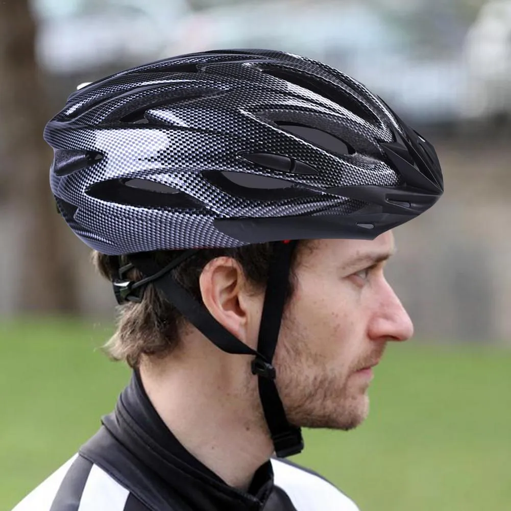 Cycling helm lichtgewicht road mountain bicycle motocycle head protector mannen vrouwen 57-63 cm verstelbare rijveiligheidsuitrusting