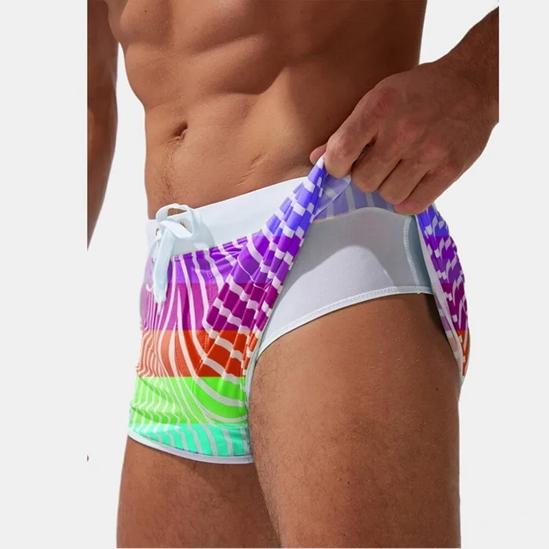 NIBESSER Pantaloncini estivi da uomo multicolore da uomo larghi traspiranti casual da spiaggia taglia grande 220617